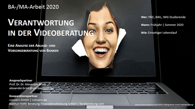 Verantwortung in der Videoberatung